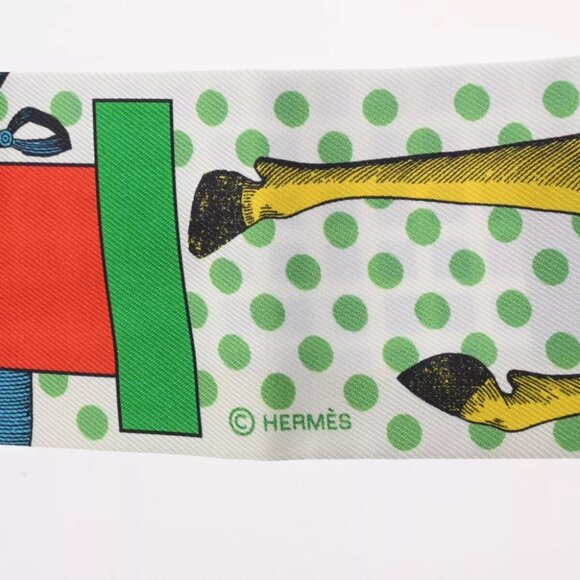 HERMES multicolor scarf - Picture 6 of 12